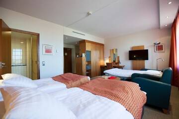Фото номера Улучшенный семейный номер Отель Hotel Oscar г. Варкаус 4